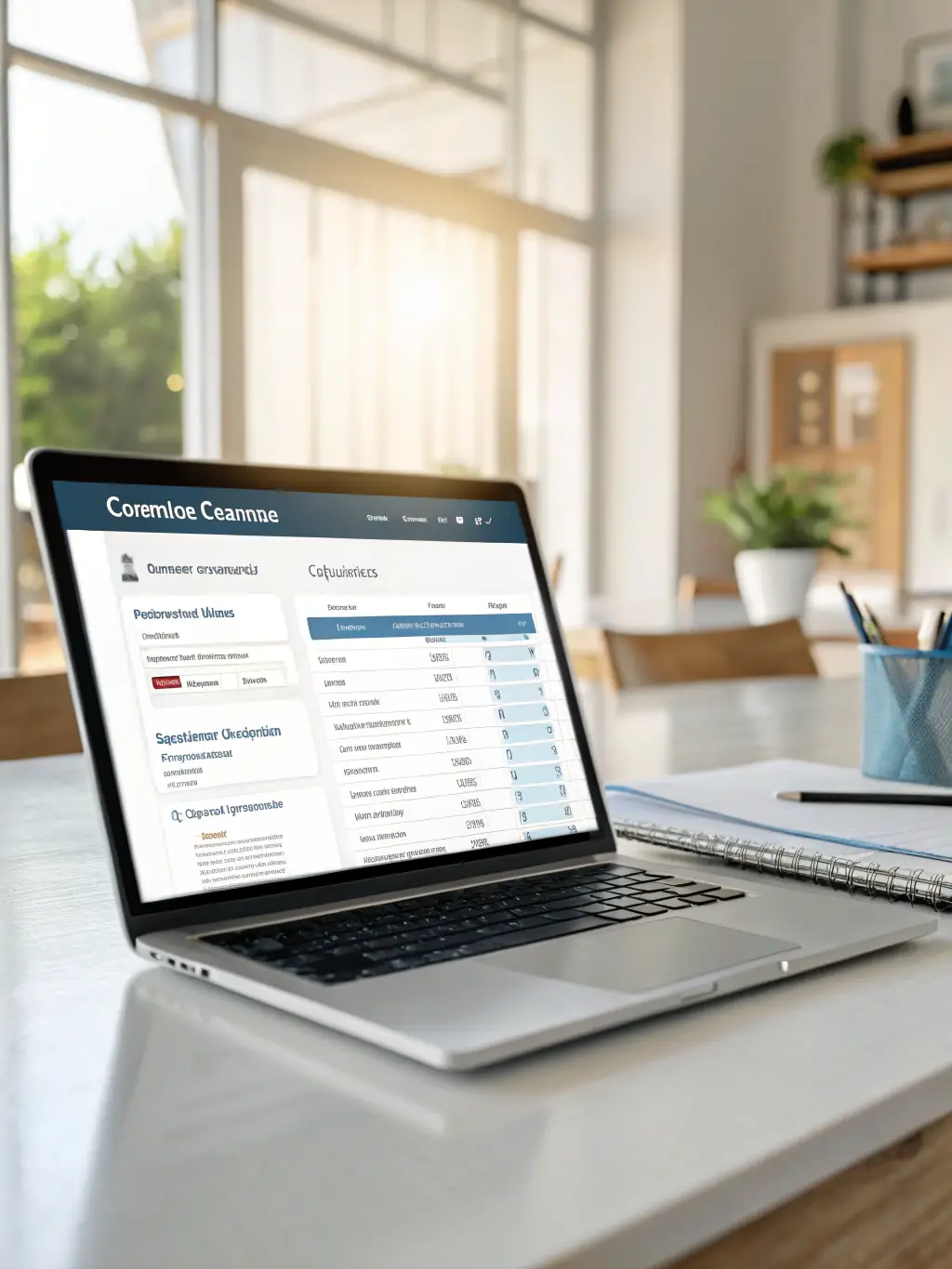 Et skærmbillede af online kursusregistreringssystemet med en fremhævet tilmeldingsknap og en liste over tilgængelige kurser, der viser den nemme tilmeldingsproces for Bizzern Engineering.